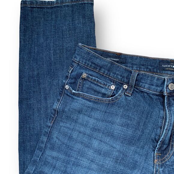 Lucky Brand 221 Straight Comfort Flex Men's Jeans size 36 x 30 - Picture 4 of 14